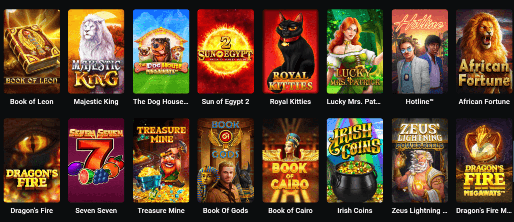 leon casino slot games